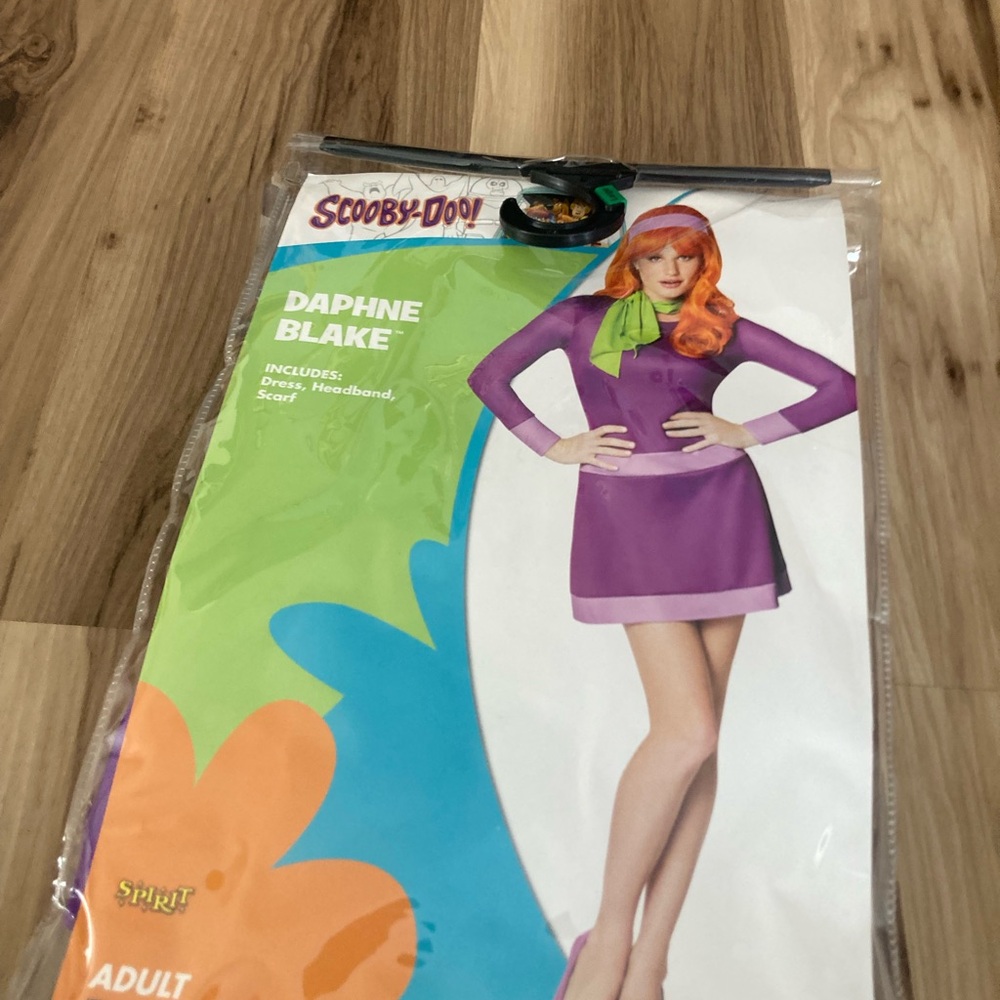 Scooby-Doo Daphne Costume Adult Women Large 12-14 Spirit Halloween